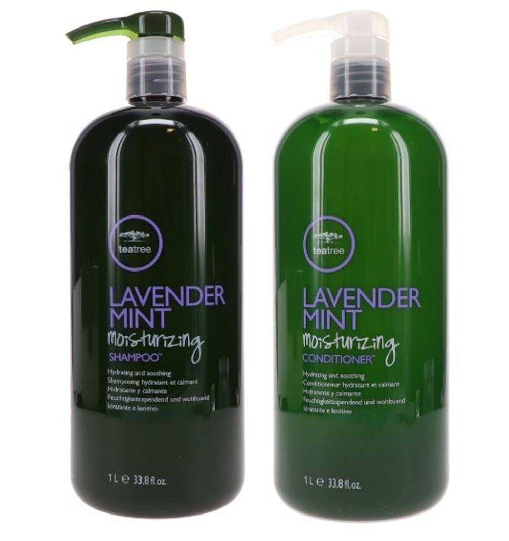 Paul Mitchell Tea Tree Lavender Mint Moisturizing Liter Duo Shampoo Conditioner